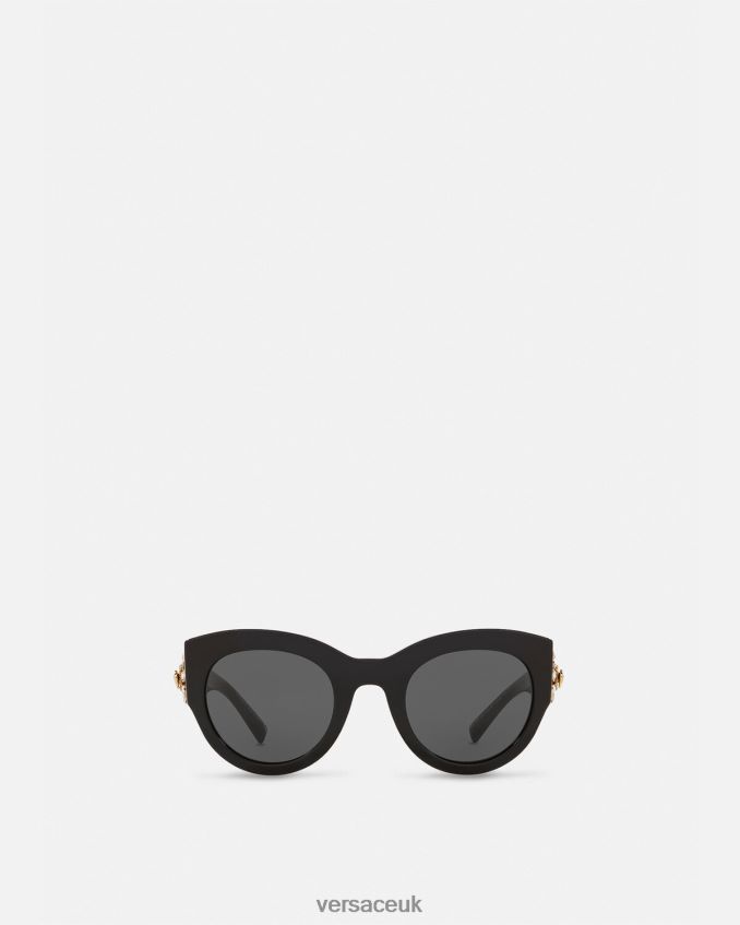 Women Versace Tribute Jewel Sunglasses 6D2D06675 Black Accessories