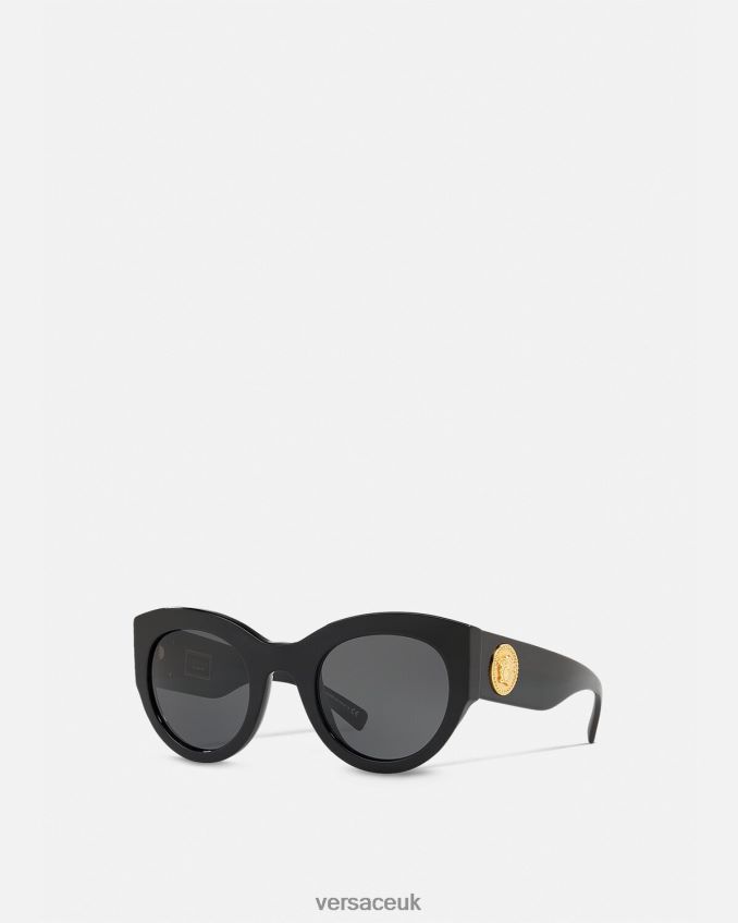 Women Versace Tribute Sunglasses 6D2D06678 Black Accessories