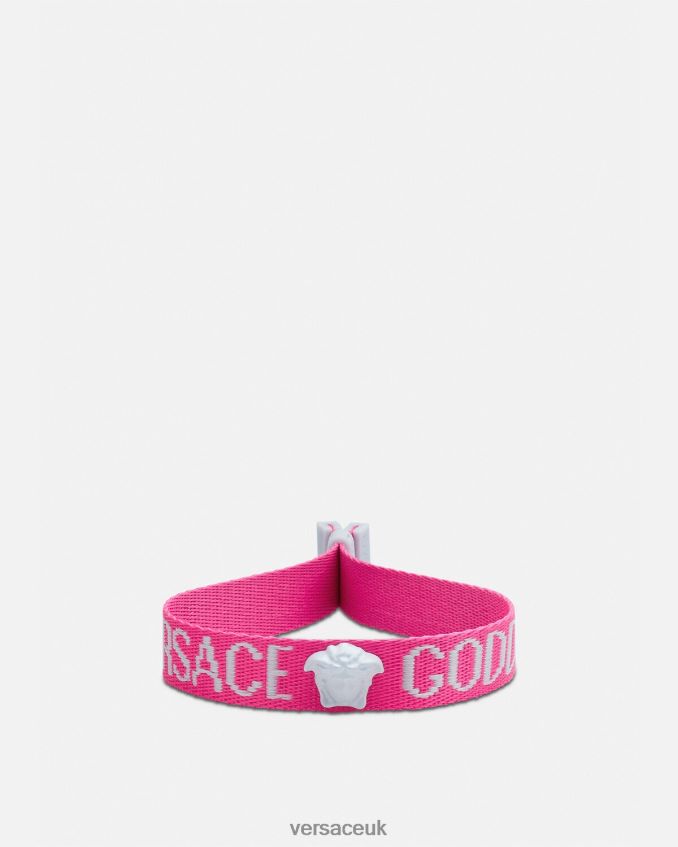 Women Versace Goddess Festival Bracelet 6D2D06854 Fuchsia Accessories