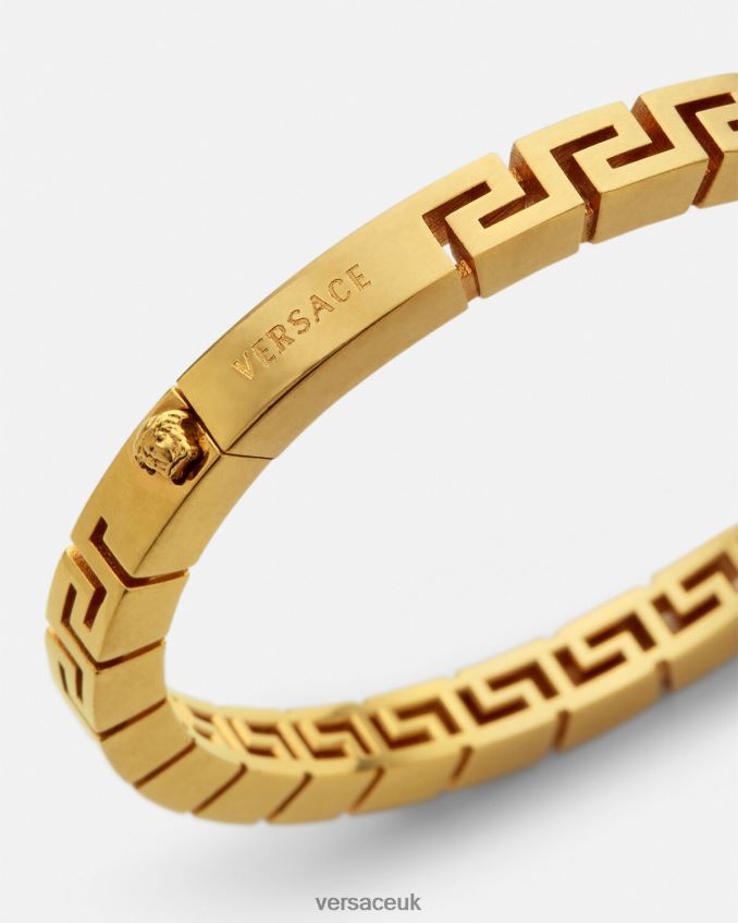 Women Versace Greca Bangle Bracelet 6D2D06760 Gold Accessories