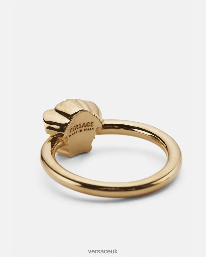 Women Versace La Medusa Ring 6D2D06780 Gold Accessories