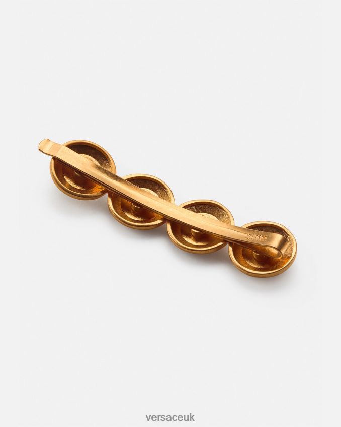 Women Versace Left Medusa Tribute Hair Pin 6D2D06797 Tribute Gold Accessories