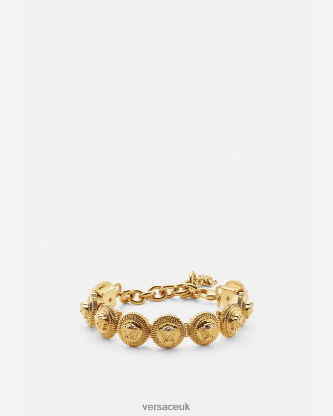 Women Versace Medusa Biggie Bracelet 6D2D06846 Gold Accessories
