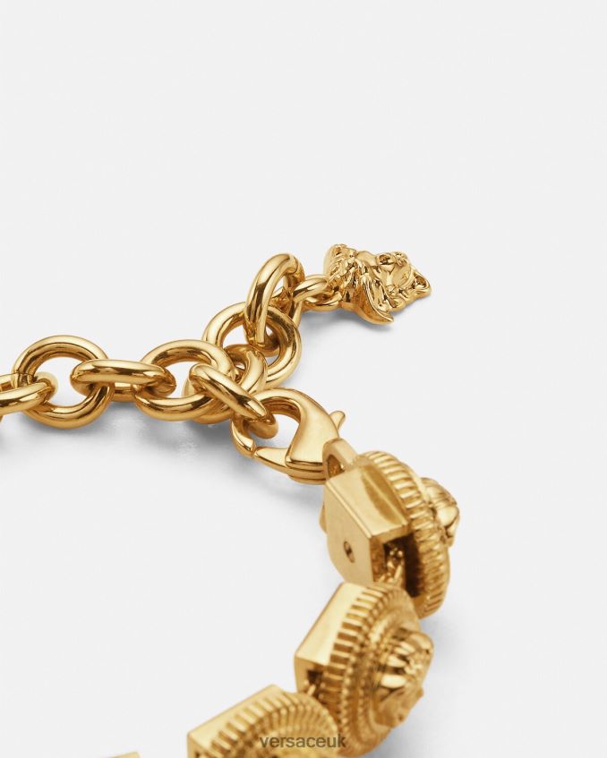 Women Versace Medusa Biggie Bracelet 6D2D06846 Gold Accessories