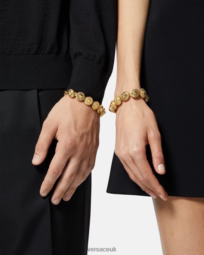Women Versace Medusa Biggie Bracelet 6D2D06846 Gold Accessories