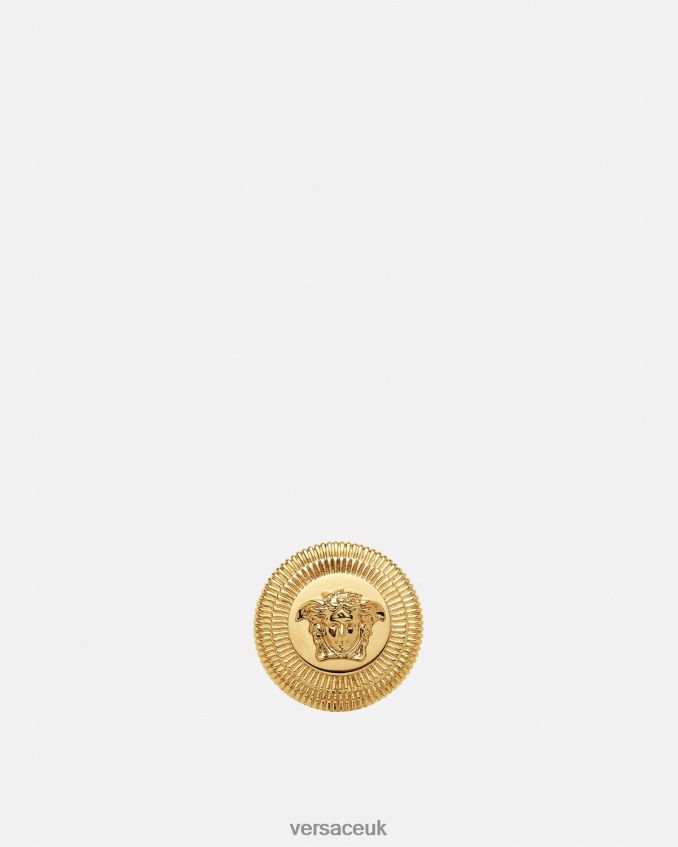 Women Versace Medusa Biggie Ring 6D2D06783 Gold Accessories