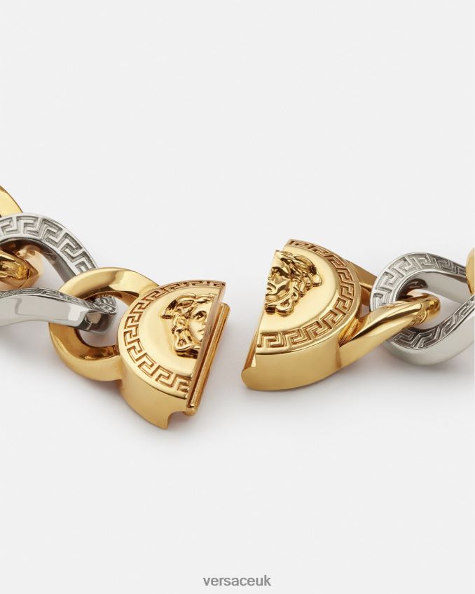 Women Versace Medusa Chain Necklace 6D2D06785 Gold Accessories