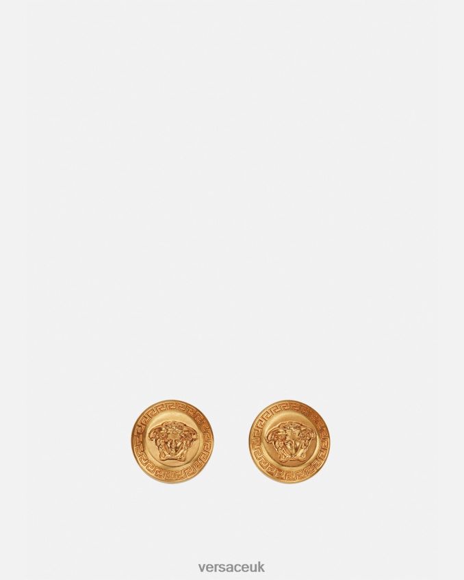 Women Versace Tribute Stud Earrings 6D2D06793 Tribute Gold Accessories