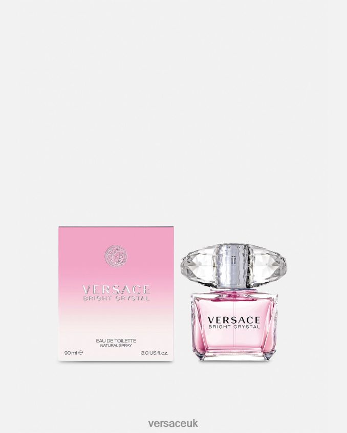 Women Versace Bright Crystal EDT 90 ml 6D2D061006 Pink Accessories