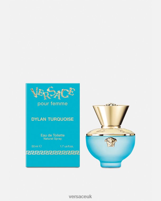 Women Versace Dylan Turquoise EDT 50 ml 6D2D061001 Blue Accessories