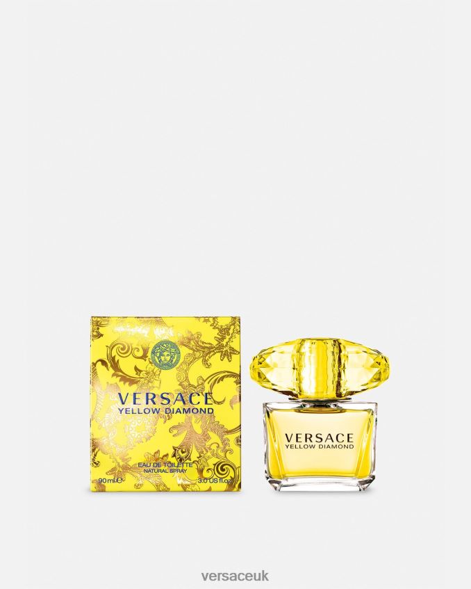 Women Versace Yellow Diamond EDT 90 ml 6D2D061021 Yellow Accessories