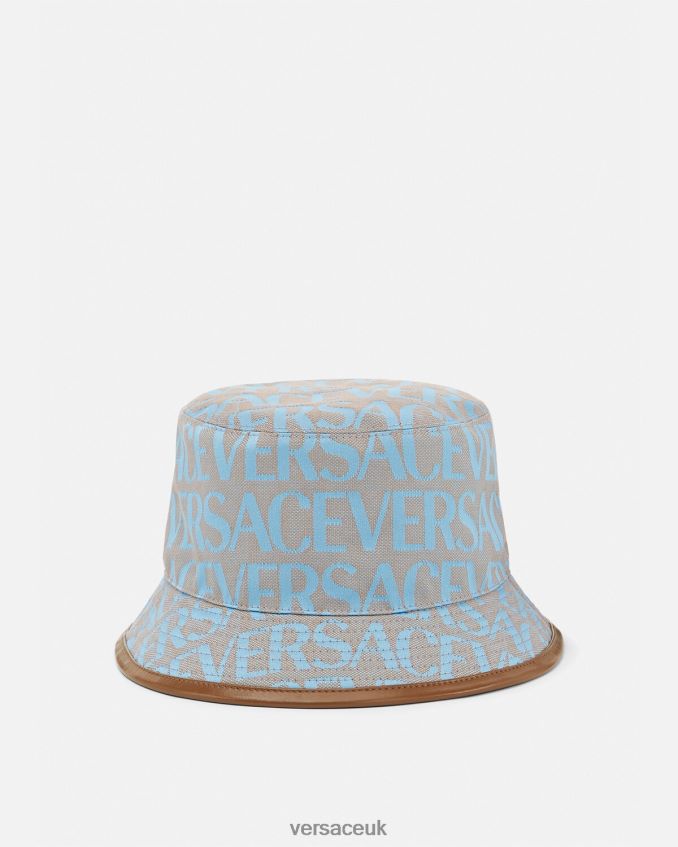 Women Versace Allover Bucket Hat 6D2D06869 One Color Accessories