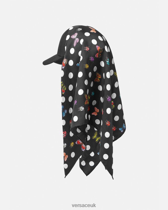 Women Versace Butterflies Foulard Baseball Cap 6D2D06859 Print Accessories