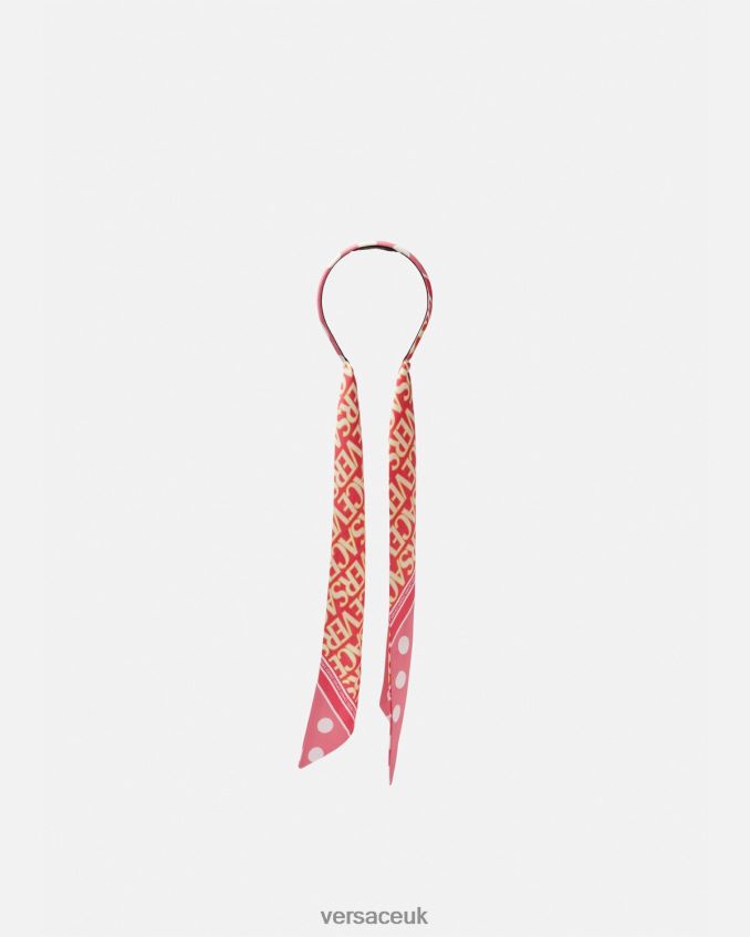Women Versace Allover Headband 6D2D06871 Print Accessories