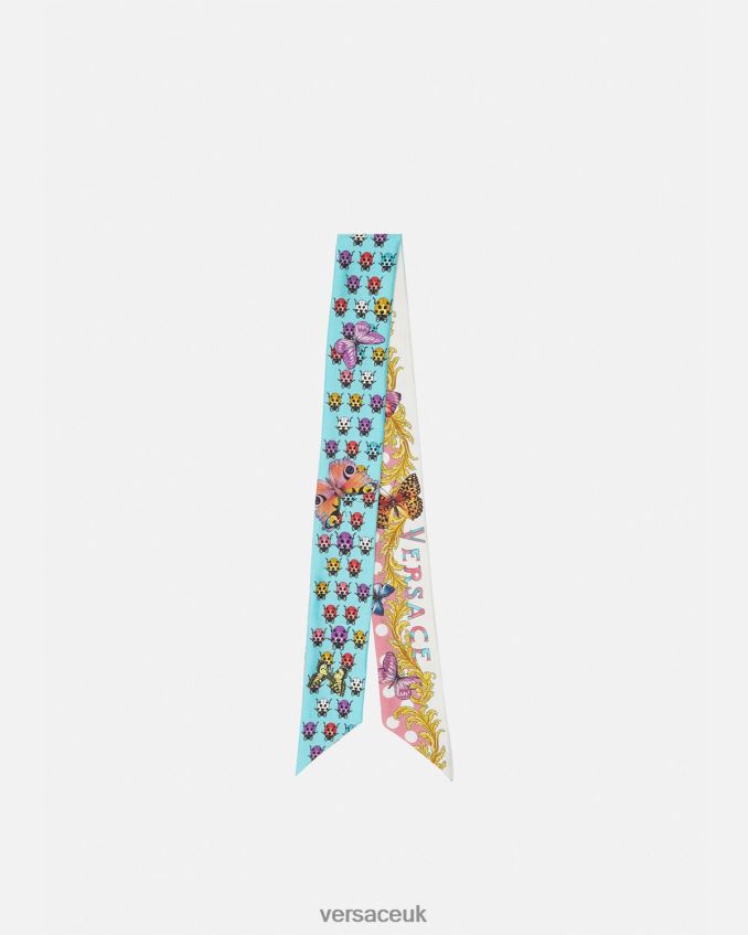 Women Versace Butterflies Scarf Tie 6D2D06893 Print Accessories