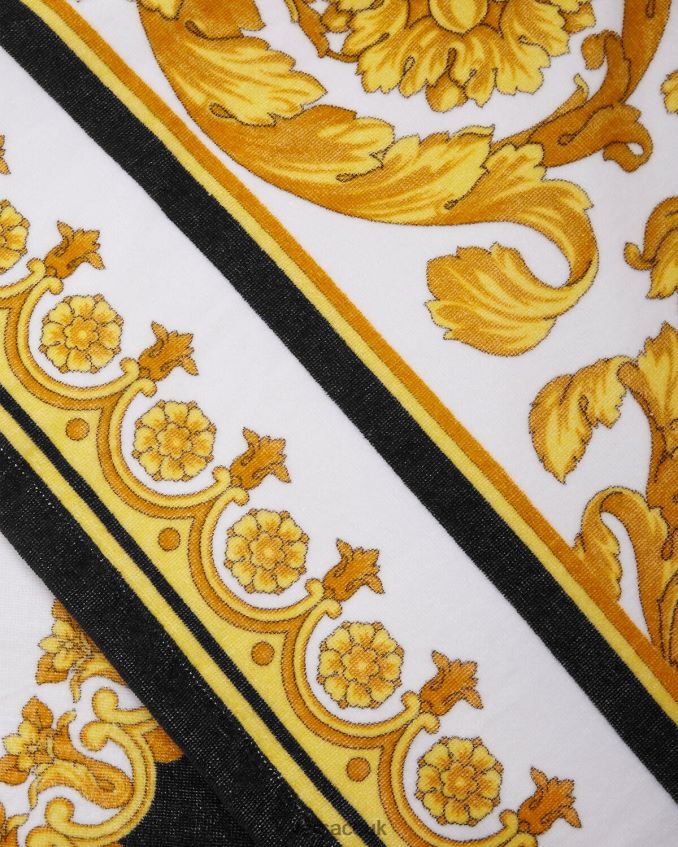 Women Versace Crete de Fleur Beach Towel 6D2D061203 Print Underwear & Beachwear