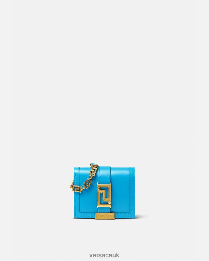 Women Versace Greca Goddess Chain Wallet 6D2D06580 One Color Accessories