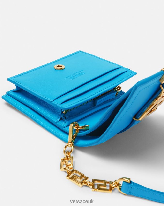 Women Versace Greca Goddess Chain Wallet 6D2D06580 One Color Accessories