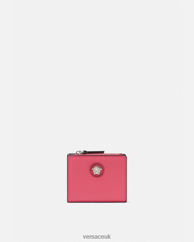 Women Versace La Medusa Wallet 6D2D06568 Pink Accessories