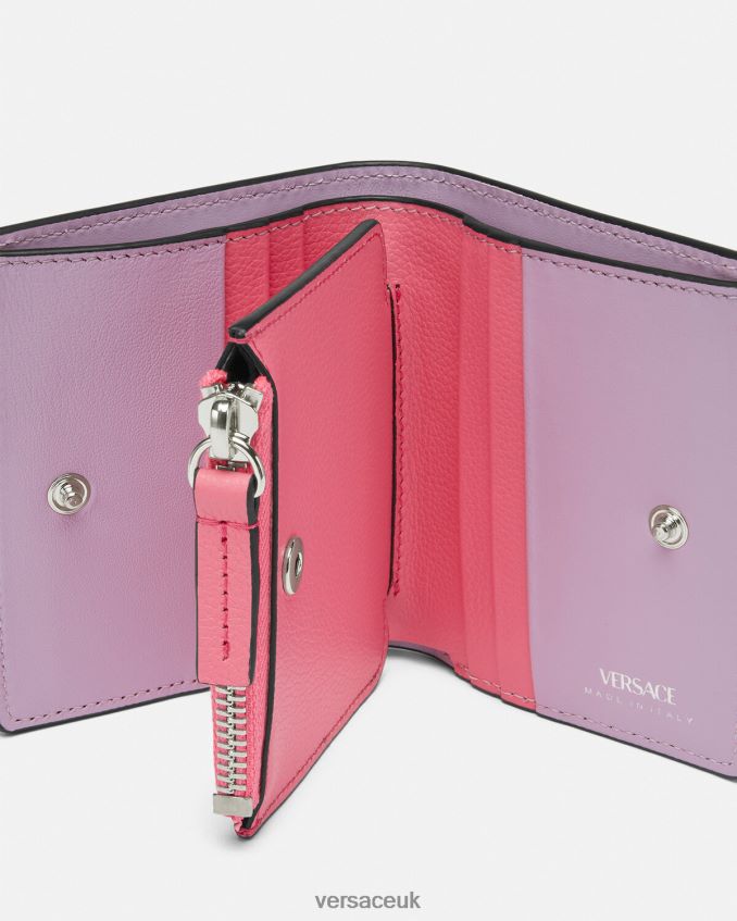 Women Versace La Medusa Wallet 6D2D06568 Pink Accessories