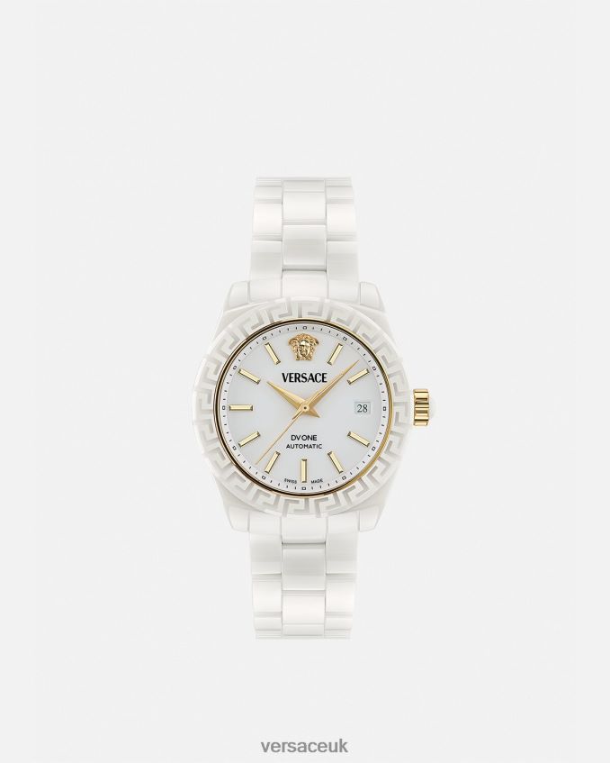 Women Versace DV One Automatic Watch 6D2D06936 Pnul Accessories