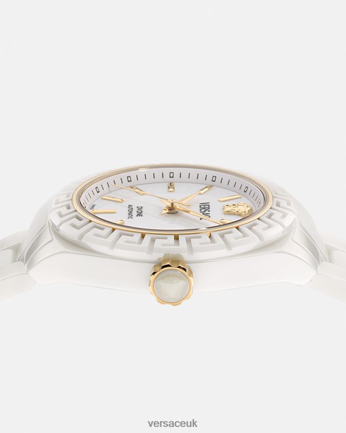 Women Versace DV One Automatic Watch 6D2D06936 Pnul Accessories