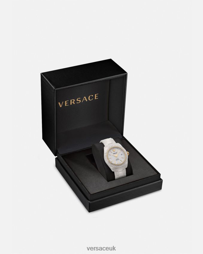 Women Versace DV One Automatic Watch 6D2D06936 Pnul Accessories