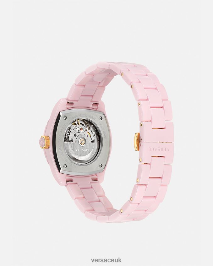 Women Versace DV One Automatic Watch 6D2D06937 Pnul Accessories