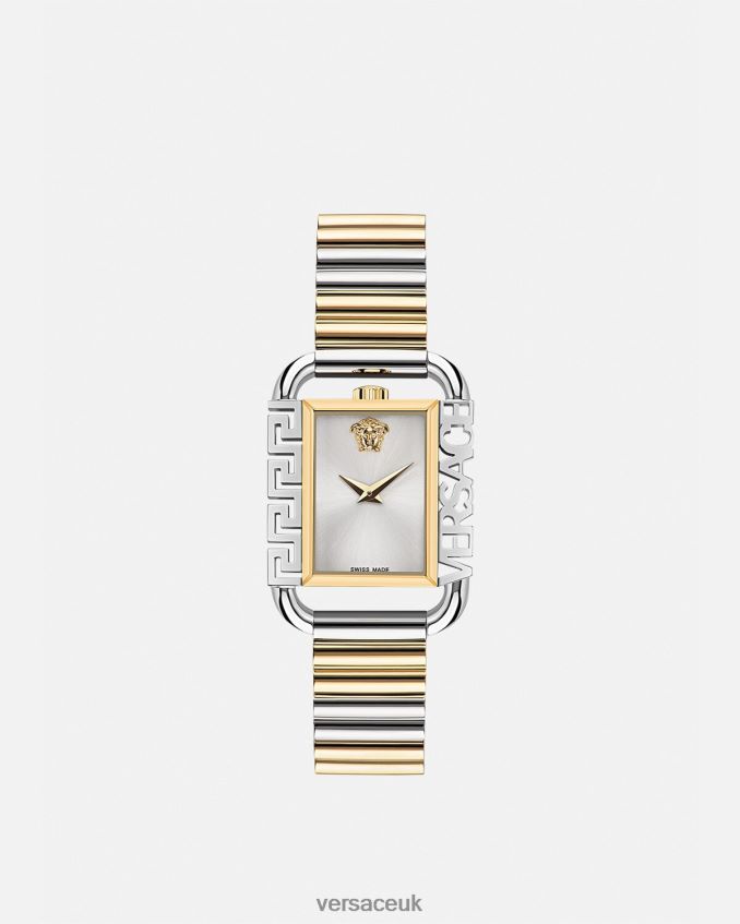 Women Versace Flair Watch 6D2D06997 Gold & Silver Accessories