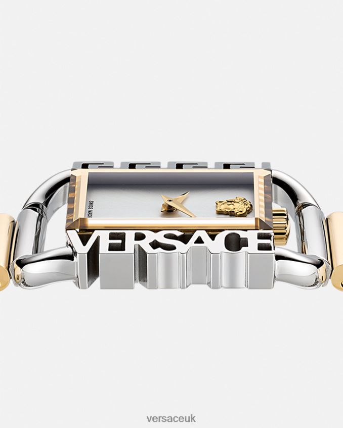 Women Versace Flair Watch 6D2D06997 Gold & Silver Accessories