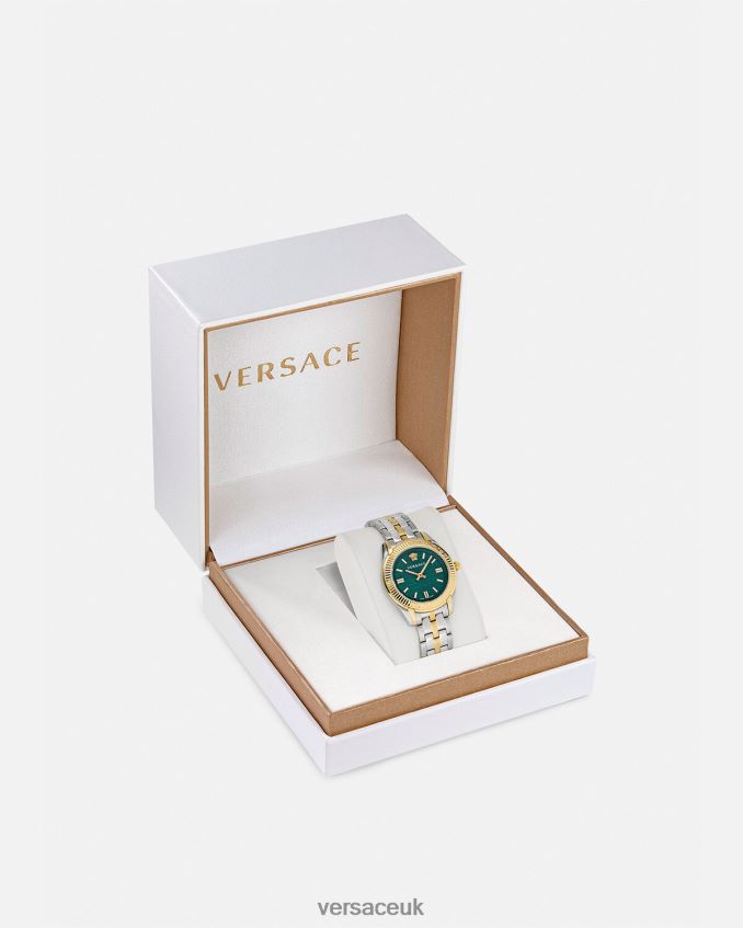 Women Versace Greca Time Lady Watch 6D2D06946 Pnul Accessories