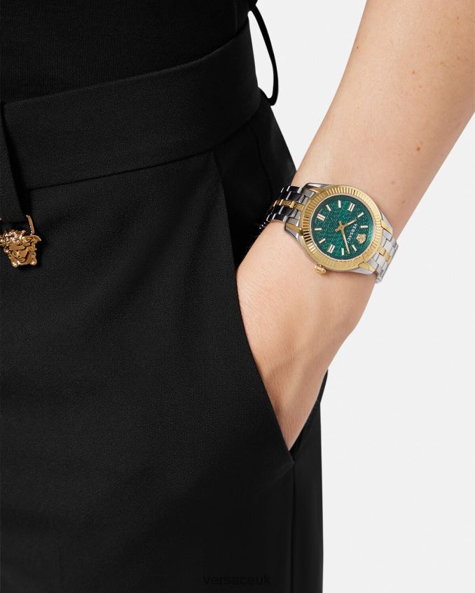 Women Versace Greca Time Lady Watch 6D2D06946 Pnul Accessories