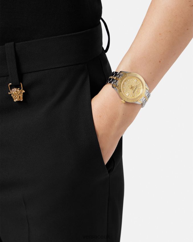 Women Versace Greca Time Lady Watch 6D2D06988 Pnul Accessories