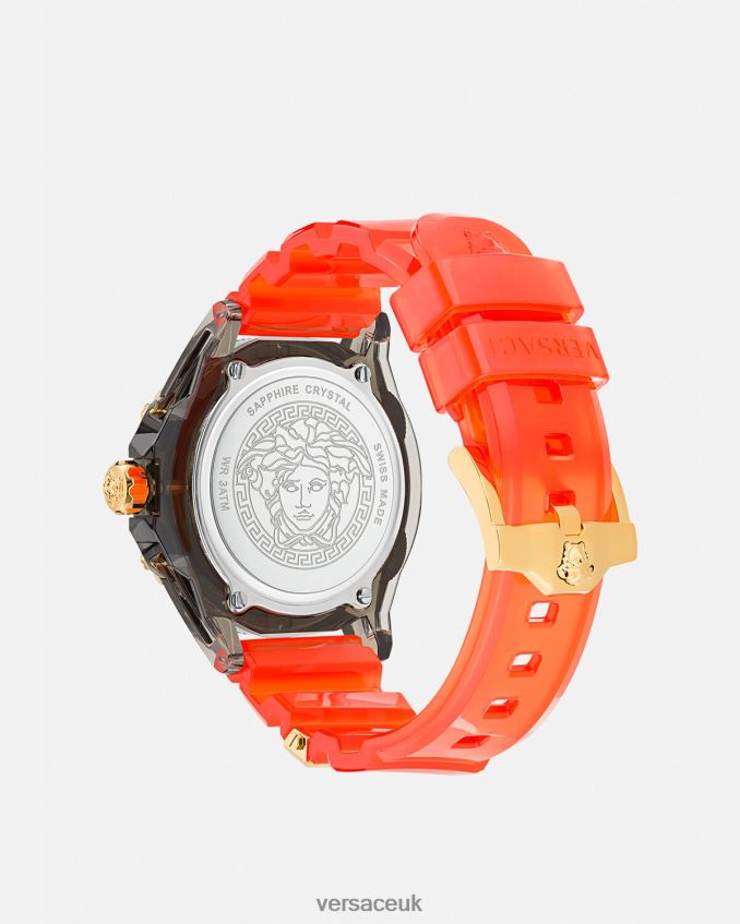 Women Versace Icon Active Indiglo Watch 6D2D06941 Pnul Accessories