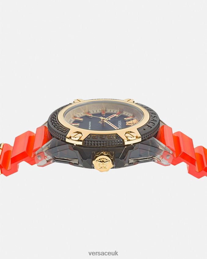 Women Versace Icon Active Indiglo Watch 6D2D06941 Pnul Accessories