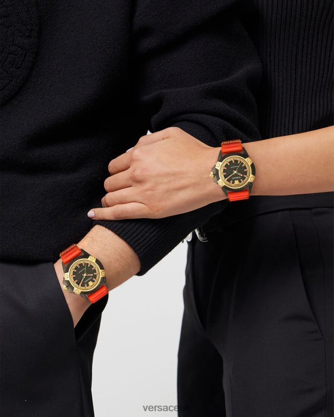 Women Versace Icon Active Indiglo Watch 6D2D06941 Pnul Accessories