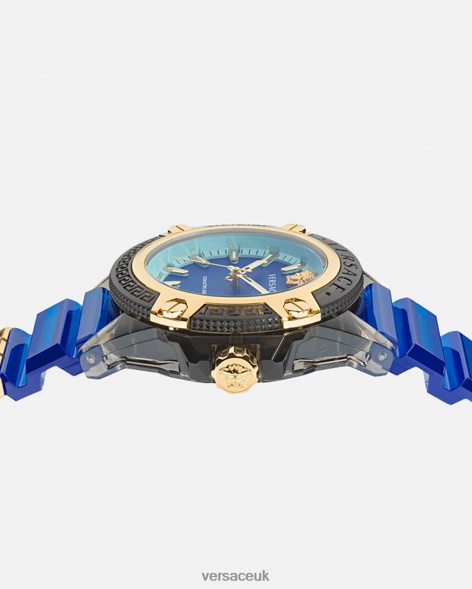 Women Versace Icon Active Indiglo Watch 6D2D06942 Pnul Accessories