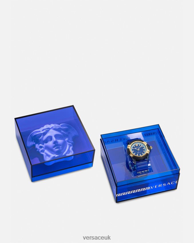 Women Versace Icon Active Indiglo Watch 6D2D06942 Pnul Accessories