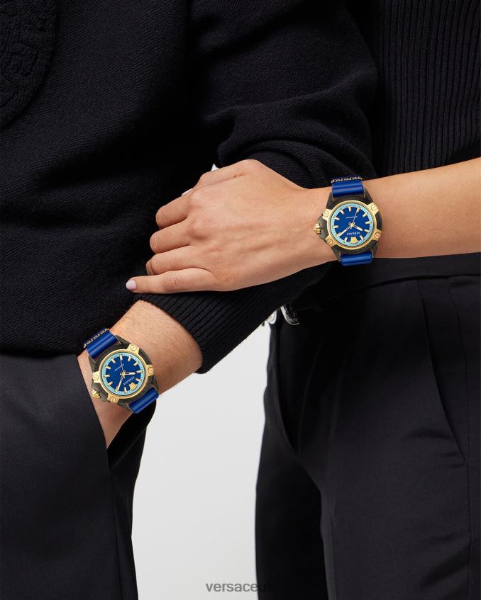 Women Versace Icon Active Indiglo Watch 6D2D06942 Pnul Accessories