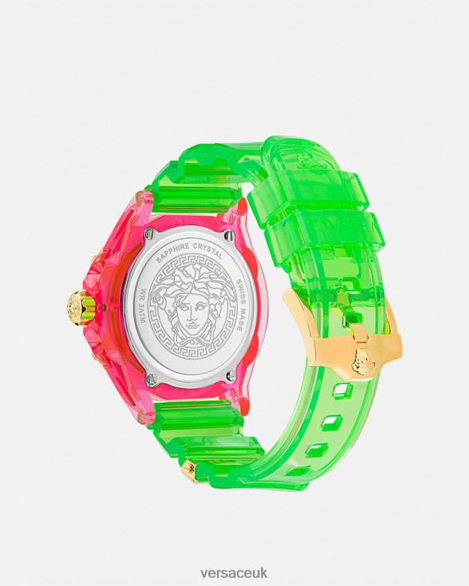 Women Versace Icon Active Indiglo Watch 6D2D06943 Pnul Accessories
