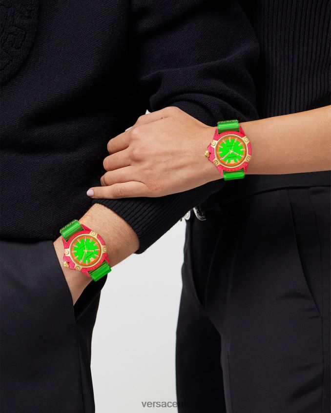 Women Versace Icon Active Indiglo Watch 6D2D06943 Pnul Accessories