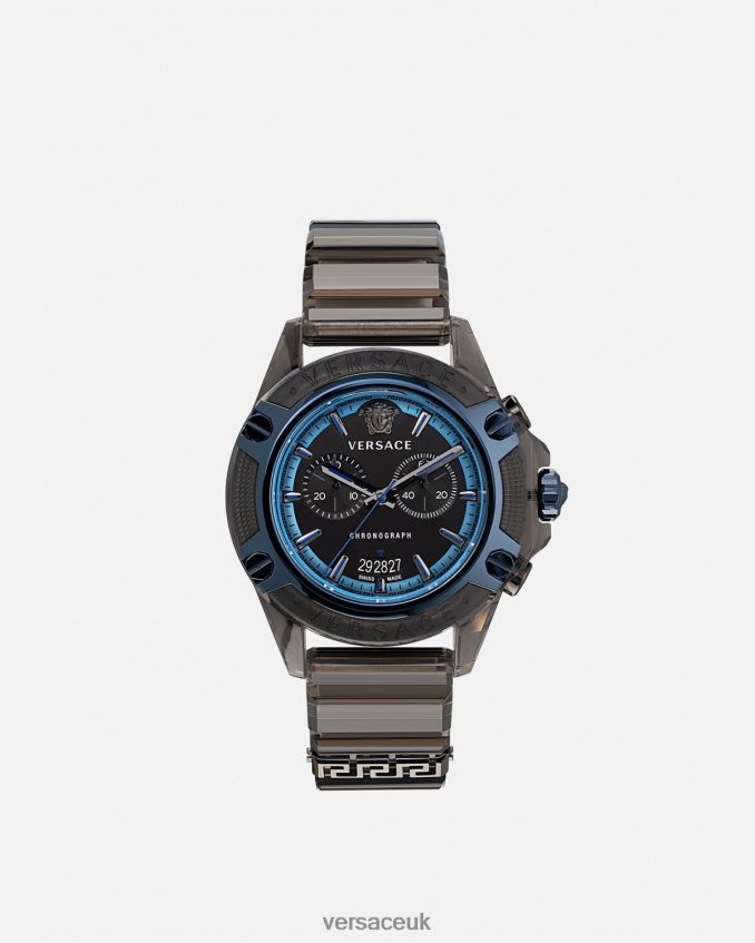 Women Versace Icon Active Watch 6D2D06977 Gray Accessories