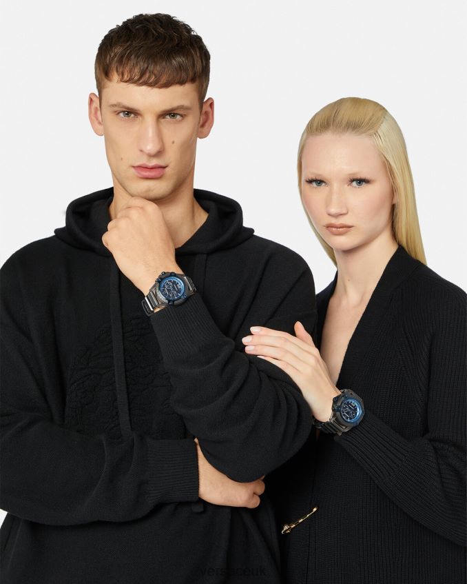 Women Versace Icon Active Watch 6D2D06977 Gray Accessories