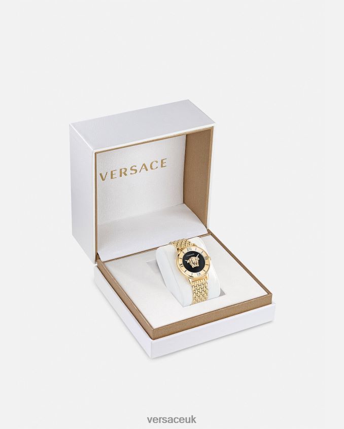 Women Versace La Medusa Watch 6D2D06965 Gold Accessories