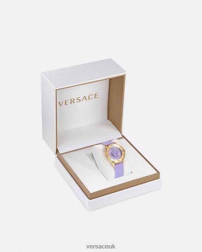 Women Versace La Medusa Watch 6D2D06985 Lilac Accessories