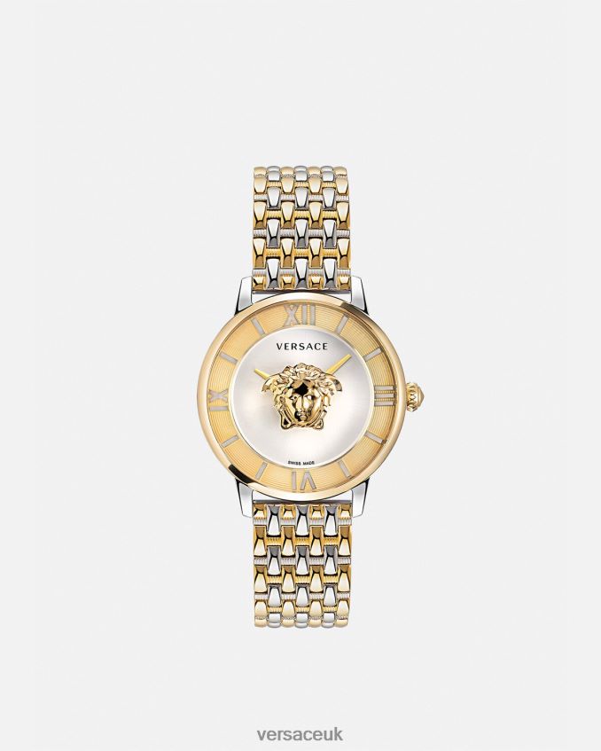 Women Versace La Medusa Watch 6D2D06990 Gold & Silver Accessories