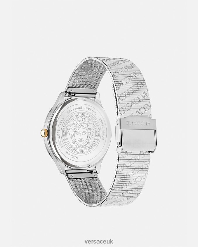 Women Versace Logo Halo Watch 6D2D06969 Pnul Accessories
