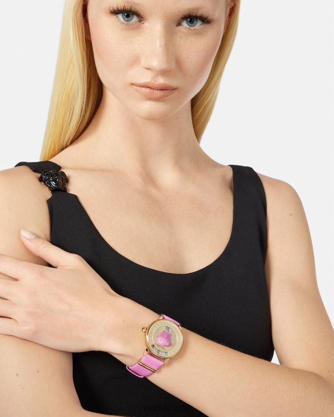 Women Versace Medusa Icon Watch 6D2D06983 Pink Accessories