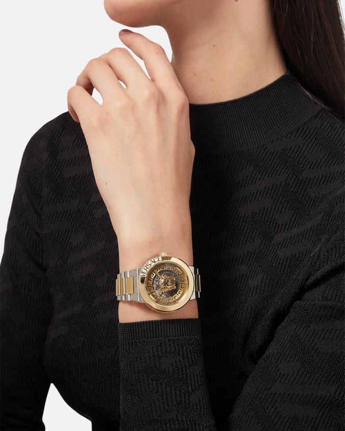 Women Versace Medusa Infinite Skeleton Watch 6D2D06975 Pnul Accessories