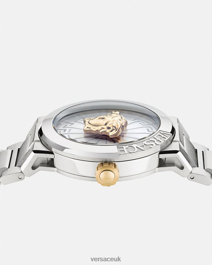 Women Versace Medusa Infinite Watch 6D2D06976 Silver Accessories